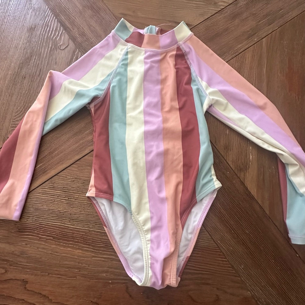 Cotton On Kids Swim One Piece - Multicolor Stripes